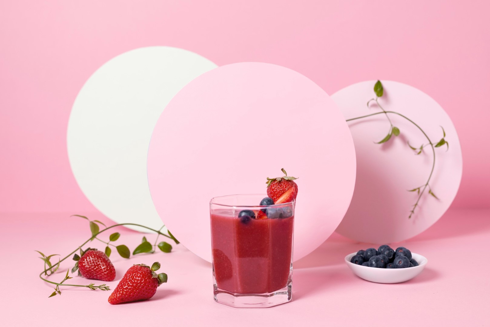 pink drinks Woman outdoor  at summer sunset time having ice cream cone positive happy playful at city street