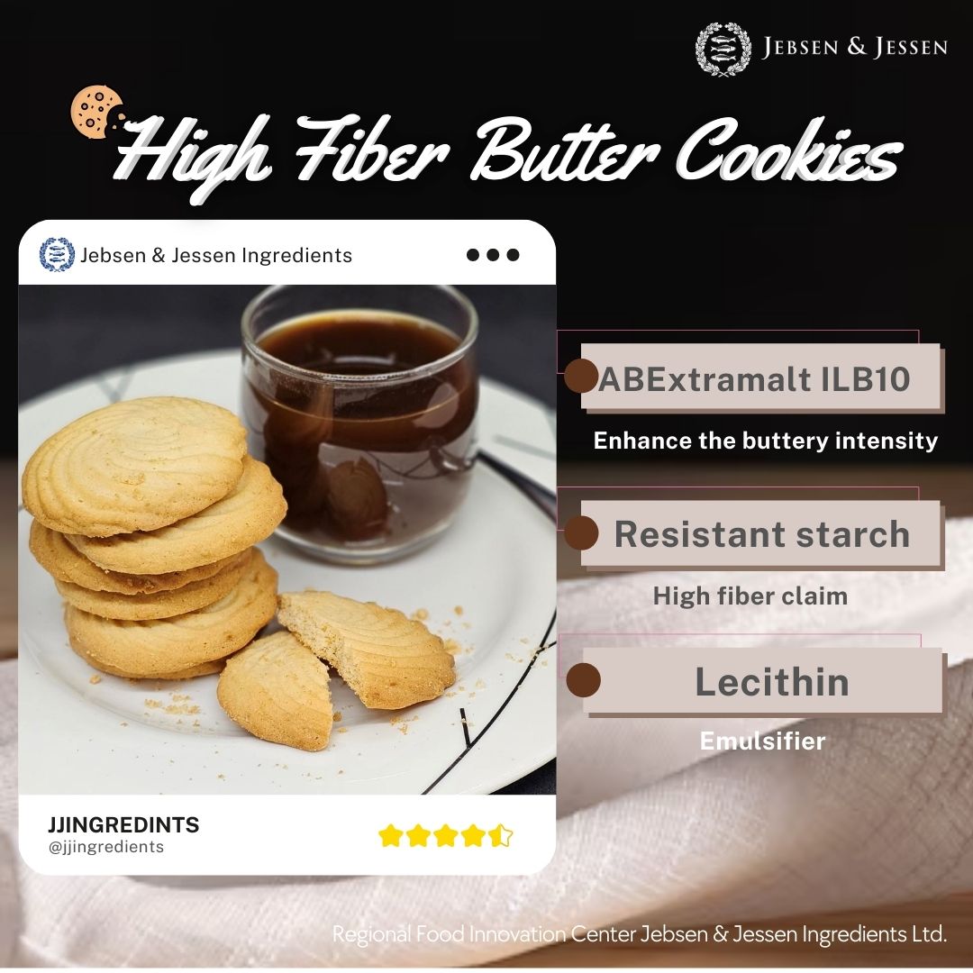 High fiber butter cookies poster High fiber butter cookies poster