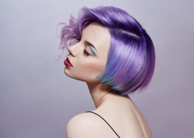 Semi-Permanent Hair Dye Treatment