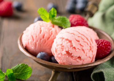 Pinky Yogurt Soft Serve Ice Cream