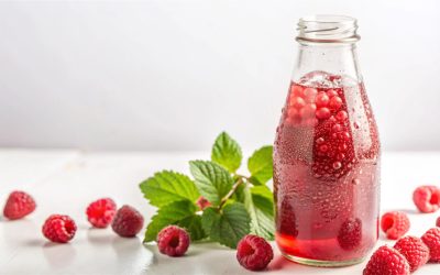 Golden Malt Berry Sparkling Drink: A Refreshing Summer Boost